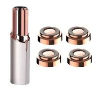 Shein Cabezales de repuesto para el dispositivo de eliminación de vello facial Finishing Touch Flawless Gen 1 para mujeres, con acabado en oro rosa chapado