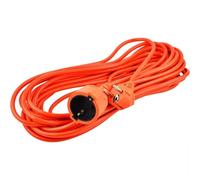 Shein Cable Alargador, prolongador de corriente, 5m, 10m, 15m, 20m y 30m, color naranja, ideal uso permanente en exterior o en obras, para uso exterior en j
