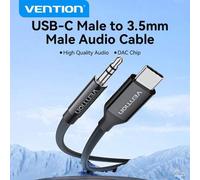 Shein Cable de audio AUX de 3.5 mm VENTION con adaptador DAC, Cable Tipo C a 3.5 mm compatible con serie 16/15, Galaxy S24/S23/S22/S21, Air/Pro, Pixel 9/8/7