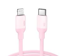 Shein Cable de carga rápida UGREEN PD20W compatible con iPhone 14 13 12 Pro Max, certificado MFi, cable Lightning de silicona suave y colorido, carga rápida