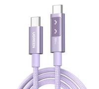 Shein Cable de carga rápida UGREEN Uno 100W Type C con E-Marker compatible con iPhone 16, 15, S24, S23 Ultra, iPad Pro, Switch y talla grande