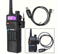 Shein Cable de programación Baofeng, Cable de datos USB para Baofeng BF-888S BF-UV5R Walkie Talkie, compatible con la mayoría de los modelos