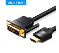 Shein Cable HDMI a DVI VENTION, adaptador bidireccional DVI-D 24+1 macho a HDMI macho, cable adaptador de alta velocidad compatible con 1080P Full HD, compa