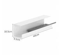 Shein Cable Management Tray Office Wire Organizer Holder Cord Management Under Desk Cable Rack Flame Retardant Double-Sided Adhesive