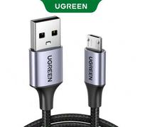 Shein Cable Micro USB 18W de nailon trenzado, cargador rápido compatible con QC 2.0 para Samsung Galaxy S7/HTC, compatible con LG Android, Kindle, , cámara,