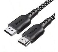Shein Cable SWA3129B/93 DP a HDMI HD 4K para conexión de video de decodificador de computadora portátil a monitor de TV y proyector, color negro
