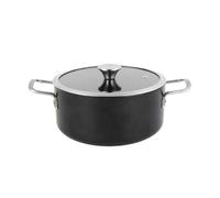 Shein Cacerola 20Ø 'Ares' acero esmaltado negro Magefesa
