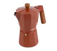 Shein Cafetera 6 tazas alu agros de San Ignacio. Fabricada en aluminio, un material resistente y ligero, • Cafetera de 17x10x20,5 cm.• Capacidad: 6 tazas.