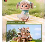 Shein Caja ciega de coleccionables de juguetes de estilo de juego de verano en cabaña, día lluvioso y soleado, serie elegante, varios colores, decoraciones