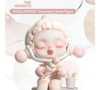 Shein Caja ciega de coleccionables de la serie de temperatura POP MART SKULLPANDA (12 diseños regulares + 1 versión oculta), figuras de arte de temas diario