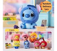 Shein Caja ciega de la nueva serie de diademas con diseños de frutas de Disney Lotes, Chip, Dale, Alien, Winnie the Pooh, Stitch. Juguete de modelo de decor