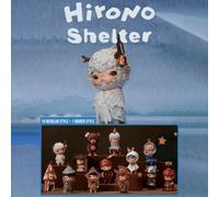 Shein Caja ciega de la serie Hirono Shelter de Labubu Pop Mart THE MONSTERS, 12 versiones regulares + 1 versión oculta, figuritas con diseño único con temát