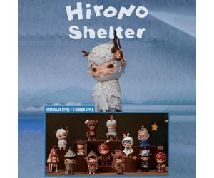 Shein Caja ciega de la serie Hirono Shelter de Labubu Pop Mart THE MONSTERS, 12 versiones regulares + 1 versión oculta, figuritas con diseño único con temát