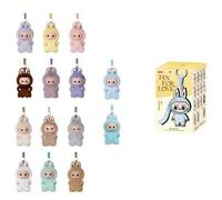 Shein Caja ciega de regalo de colección de juguetes misteriosos Kawaii Labubu Pin For Love de Pop Mart (1 caja ciega)
