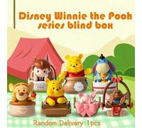 Shein Caja Ciega Misterio de Winnie The Pooh de Disney "Llévame de Gira", incluye Figura de Acción de Winnie, Tigger, Eeyore, Piglet, Buho como decoración d