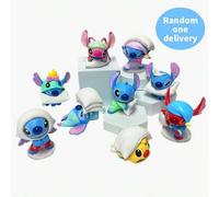 Shein Caja ciega misteriosa de la serie Disney Lilo y Stitch Pillow Fight, figura de acción coleccionable, 1 de 9 estilos aleatorios, alto valor coleccionab