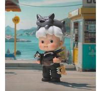 Shein Caja ciega (sin relleno de peluche) Figura decorativa de personaje de dibujos animados lindos, "The Iron Alley Sweet Moments Collection Doll Blind Box