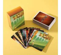 Shein Caja de 84 piezas Juego de cartas con diseño de cometa - Juego de cartas de historia: Odisea, Origen, Armonía, Sueño, Memoria, Expansión Cartas de jue