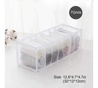 Shein Caja de almacenamiento con malla transpirable para separar ropa interior y calcetines - decoración otoñal, de festival, para el hogar, dormitorio, Nav