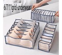 Shein Caja de almacenamiento plegable para ropa interior, calcetines, gabinete del hogar, organizador de cajones, caja de almacenamiento de armario, caja de