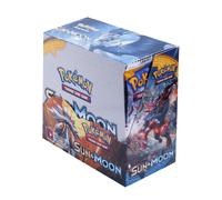 Shein Caja de batalla de la serie Pokémon TCG Sol y Luna (36 paquetes, 324 piezas), cartas coleccionables, mercancía de anime, regalo pequeño, regalo de Nav