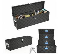 Shein Caja de transporte Alubox - caja de herramientas de aluminio con cerradura, disponible en 800x220x225 mm / 762x330x244 mm / 990x330x254 mm / 1219x381x