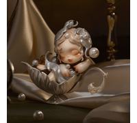 Shein Caja misteriosa de figuras coleccionables de la serie "Feast Begins" de POP MART SKULLPANDA (12 regulares + 1 oculta), con temática de cuento de hadas