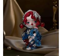 Shein Caja misteriosa de la serie Feast de SKULLPANDA de Labubu POP MART, 12 figuras regulares + 1 figura oculta, diseño de cuento de hadas oscuro, combinad