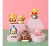 Shein Caja misteriosa de Winnie the Pooh de Disney - Figura de acción de Winnie, Tigger, Eeyore, Piglet y Owl para decoración de escritorio, regalo de cumpl