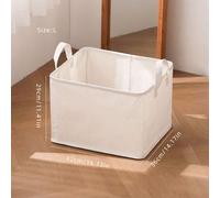 Shein Cajas de almacenamiento plegables de tela con estilo Wabi-Sabi (Set) - Para el armario y el almacenamiento debajo de la cama, adecuado para ropa, ropa