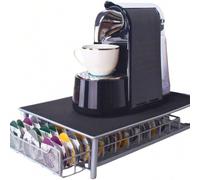 Shein Cajón porta cápsulas compatible con Tassimo (54 x cápsulas) | Cajón para cápsulas, dispensador de cápsulas, soporte metálico para cápsulas Organizador