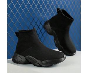 Shein Calcetines Sneakers De Alto Botín Transpirable Para Niños Para Deportes Al Aire Libre