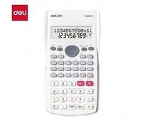 Shein Calculadora científica D82MS, 240 funciones, calculadora de examen, suministros de aprendizaje, pantalla LCD de doble línea, visible paso a paso, bate