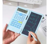 Shein [Calculadora científica plegable multicolor] Cálculo de funciones + Pizarra de escritura incorporada + Almacenamiento portátil, Cálculo matemático est