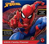 Shein Calendario Planificador Familiar Spider-Man Calendario 2025 de Escritorio o Pared - Diseño Elegante, Minimalista o Temático, Ideal para Oficina, Hogar