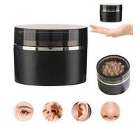 Shein Calentador de cera mini USB con olla, calentamiento rápido portátil para nariz, oreja, cara, ceja, labio, bikini y axilas, fácil de limpiar, calentado