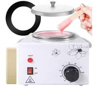 Shein Calentador de cera profesional, máquina de cera, quemador de cera para salón de peluquería para hombres y mujeres en casa, temperatura ajustable, 220