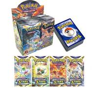 Shein (Calidad básica de papel, solo para exhibición) Cartas Pokémon Booster Battle Pokémon TCG Sword & Shield Brilliant Stars Paquete de sobres coleccionab