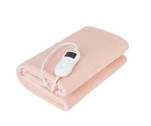 Shein Calienta Camas Eléctrico ✅Envíos 24/48h✅ Medidas 150x80 cm, 8 Niveles Temperatura, Temporizador, Lavable, Polar, Briebe, EB1135, Crema