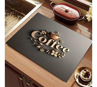 Shein (¡¡¡Caliente!!!) 1 pieza Almohadilla protectora plana 2D y almohadilla antideslizante resistente al calor de goma son adecuadas para cocinas de inducc