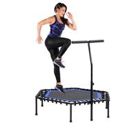 Shein Cama Elástica. Trampolín Fitness para Saltar con Ø90cm.Plegable y Silenciosa