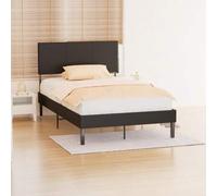 Shein Cama tapizada 120 * 200 CM/140 * 200 CM, estructura de cama con cabecero, somier de listones de madera resistente + de buena calidad, cama doble indiv