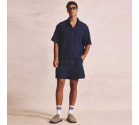 Shein Camisa con hombros caídos, cierre de botones y cuello, esencial de primavera y verano, solo la camisa del conjunto