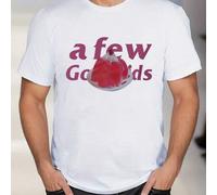Shein Camiseta "A Few Good JellO" para hombre, cuello redondo, 220 g/m², para verano, de puro algodón, manga corta (1 unidad)