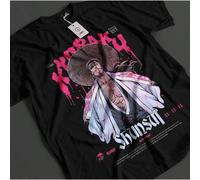 Shein Camiseta Anime Bleach Kyoraku Shunsui Camiseta Ichigo Bankai Top Zaraki Camiseta Unisex