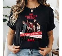 Shein Camiseta Arirang World Tour 2026 Concierto Ropa ARMY Regalo Fan Comeback Merchandising K Pop Banda What Is Your Love Song Estilo Moderno Para Fans