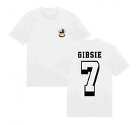 Shein Camiseta Boys Of Tommen GIBSIE 7 Oversized con Gráfico, Camiseta Casual de Moda para Hombres, Algodón, Manga Corta, Cómoda, Unisex, Streetwear