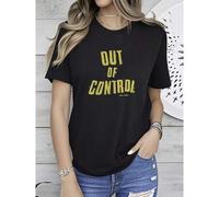 Shein Camiseta BRIXTON X Joe Strummer de 180g de algodón puro, NUEVA, color negro desgastado, THE CLASH Rock'n Roll 37, de manga larga o corta