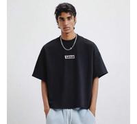 Shein Camiseta casual de hombre "SEIZE THE DAY" con bordado 3D, adecuada para festivales de música al aire libre, salidas diarias, reuniones con amigos, reg