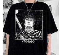 Shein Camiseta con diseño de fan art de Gatsu - Camiseta de manga - Armadura maldita, Camiseta de Berserker
